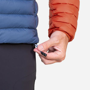 Veste d'hiver matelassée pour homme légère sur mesure en gros, rembourrage en duvet de canard, logo personnalisé, veste d'hiver matelassée - Product Image 3