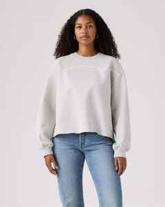 Sudadera pulóver de moda para mujer con logotipo personalizado 350gsm algodón suelto hombro caído Color sólido fin de semana y ropa de fiesta - Product Image 5