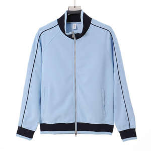 Sudadera con Cuello Alto y Doble Cremallera para Hombre, 380G, Personalizada por el Fabricante, Chaqueta Informal de Otoño e Invierno para Parejas - Product Image 2