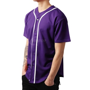 เสื้อเบสบอลสั่งทำคุณภาพสูง |   ชุดกีฬาทีมมาใหม่ |   ผ้าที่ระบายอากาศได้ดี น้ำหนักเบา ขายส่งแบบ OEM - Product Image 6