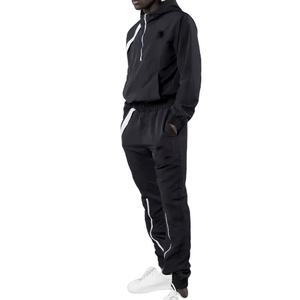 ชุดวอร์มเนื้อผ้าโพลีเอสเตอร์/ คอตตอนสำหรับผู้ชายชุดวอร์มผ้าซิปมีฮู้ดระบายอากาศได้ดีแห้งเร็ว - Product Image 2