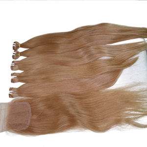 Paquetes de cabello humano crudo de primera calidad Pelucas al por mayor-100% Natural Sin procesar Virgen HD Embalaje personalizado para salones Revendedores en todo el mundo - Product Image 5