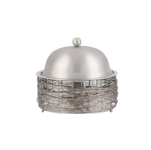 Meilleure cocotte de luxe de qualité supérieure faite à la main forme ronde cuisine de table utilisation de réchauffement des aliments en gros pas cher prix cocotte - Product Image 1