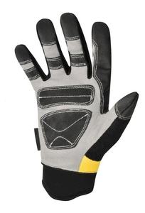 Logo personnalisé Dernière conception Gants de sécurité en cuir synthétique Gants de travail mécaniques avec logo personnalisé - Product Image 3