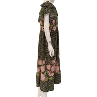 Meilleures ventes : Collections de robes décontractées quotidiennes avec manches à volants, longueur genou, col en V, imprimé numérique