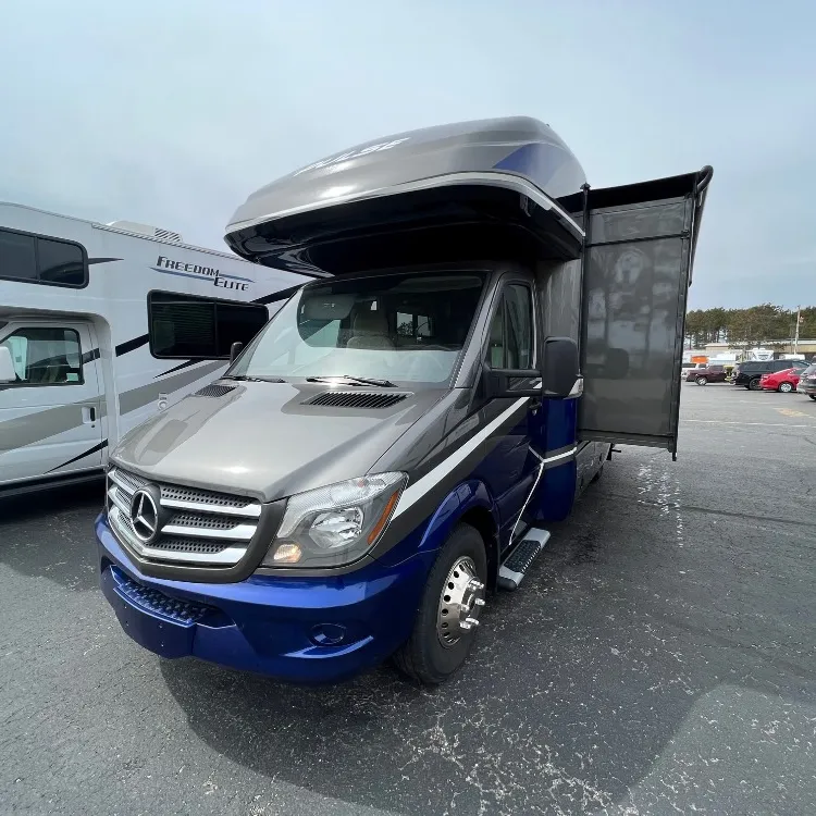 2019 Hotsale Luxury Fleetwood Caravan Offroad Camper Trailer Hybrid RV con Bunks