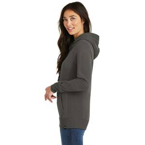 Sweat à capuche décontracté pour femme à manches longues avec poche kangourou, gris, hiver, 100% coton, polaire, séchage rapide, respirant, coupe-vent - Product Image 6