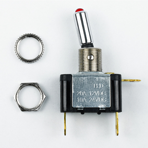 Marine grand courant DC 12V 20A LED interrupteur à bascule SPST bornes à lame marche-arrêt pour caravane camping-car camion 4WD voitures de course - Product Image 4