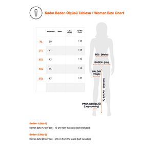 Pantalon évasé extensible côtelé interlock pour femme grande taille ETHIQUET Larissa - Product Image 6
