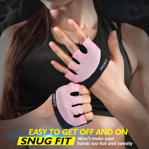 Unisex Gym Gloves Workout Training Gloves Lightweight Flexible Breathable Non-Slip Fitness Gloves for Men and Women - Product Image 2