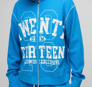 Pull à capuche en coton épais avec poche avant personnalisée, sweat à capuche sérigraphié sur l'épaule tombante, nouvel arrivage - Product Image 3