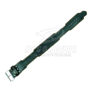 Cinturón de elevación de Potencia ajustable de una sola punta Soporte trasero de cuero grueso para sentadillas y peso muerto Cinturón de una sola punta - Product Image 3
