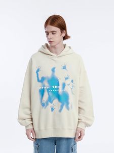 เสื้อฮู้ดสวมหัวโอเวอร์ไซส์ตลกๆสำหรับผู้ชายเสื้อฮู้ดแบบซับลิเมชันมี2025 - Product Image 2