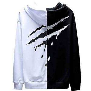 Pull personnalisé Sweats à capuche poids lourd surdimensionnés 100% coton/polyester Sweats à capuche sublimés pour hommes de haute qualité - Product Image 5