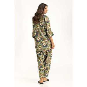 Conjunto Casual IPST-55030 de Viscosa Crepé Estampado para Primavera/Verano con Mangas Tres Cuartos - Product Image 4