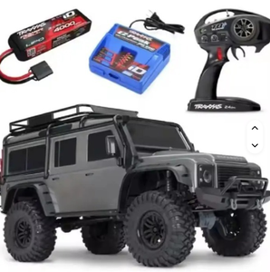 Trax xasTRX-4 LandRover-Defender RC 4x4 Rock Crawlers RTR W/3S LiPo COMBO de haute qualité, prêt à être expédié - Product Image 1
