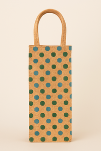 Sac cadeau de luxe pour vin en liège Porte-vin en liège écologique Sac fourre-tout pour vin en liège sans plastique Emballage vert fabriqué en Inde - Product Image 5