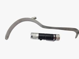 Dynaintl Deaver Retractor With <b>Fiber</b> <b>Optic</b> <b>Light</b> Guide Liumination 25mm Blade 21cm Length - Product Image 5