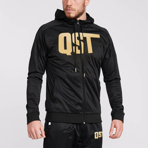 เสื้อฮู้ดแบบสวมหัวสำหรับผู้ชายโอเวอร์ไซส์เสื้อฮู้ดดี้แบบสวมหัวไหล่ตกผ้าคอตตอนน้ำหนักมากผสมพิมพ์ลายพัฟ - Product Image 2