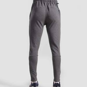 กางเกงคาร์โก้ผู้ชายกางเกงเอวยางยืดสำหรับ100% ผ้าฝ้ายสีเทา2025แบบลำลองมีกระเป๋าแบบสั่งทำ - Product Image 2