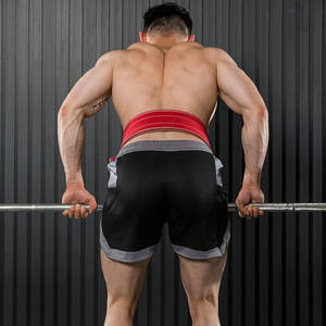 Leather Gym Fitness Training <b>Belts</b> Custom Logo Wholesale for Men/<b>Women</b> <b>Weightlifting</b> Safety Non-Slip Back Support - Product Image 4