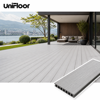 Planches de terrasse WPC pas chères en gros, composite bois-plastique, résistantes aux intempéries, pour jardin, 6 pieds