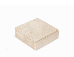 กล่องเก็บของหินทราเวอร์ทีนสมัยใหม่ ดีไซน์แกะสลักเป็นชั้นๆ สวยงาม ทนทาน ใช้จัดเก็บเครื่องประดับและของตกแต่งบ้าน - Product Image 6