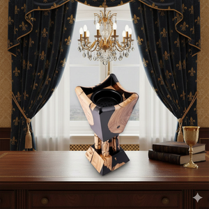 Porte-encens classique en résine de bois Brûleur Bakhoor artisanal pour parfum de maison et décoration à un prix abordable - Product Image 4