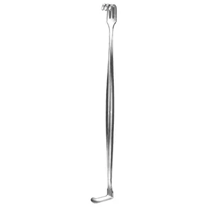 Rétracteur Mathieu 6 1/4" à 3 branches, instrument chirurgical en acier inoxydable à bout arrondi - Product Image 1