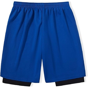 Short de fitness de haute qualité pour hommes avec poches short de fitness respirant et à séchage rapide - Product Image 2