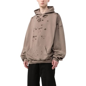 Sudaderas con capucha desgastadas para hombre de calidad superior sudaderas con capucha nuevo estilo tarifa asequible sudaderas con capucha desgastadas ligeras para hombre hechas a medida - Product Image 1