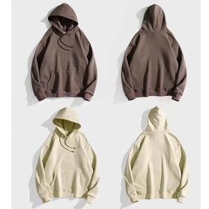 Vente en gros de sweat à capuche pour homme personnalisé pull épais et respirant brodé en 3D personnalisable streetwear Hip Hop de luxe surdimensionné - Product Image 5
