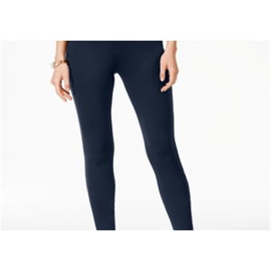 กางเกงทรงดินสอขาตรงเอวสูงสีน้ำเงินสำหรับผู้หญิง INC International Concepts ไซส์ 2 ระบายอากาศได้ดีและดีไซน์ยับย่นสำหรับใส่ทำงาน - Product Image 2