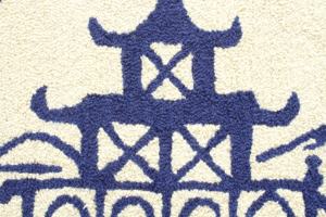 Himalaya Collection 5x5 FT Handmade Premium Wool Modern Solid Color Medium Pile Tufted Blue Area <b>Rug</b> <b>Large</b> Size Entryway Living - Product Image 4