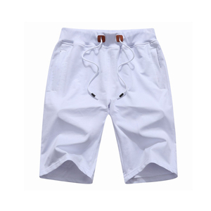 Pantalones cortos deportivos personalizados para hombre, pantaloncitos masculinos de cintura elástica, informales, de algodón para gimnasio, de talla grande, 2022 - Product Image 2