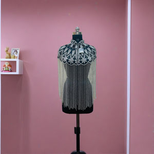 เดรสแขนกุดประดับด้วยเลื่อมประดับด้วยลูกปัดที่สวยงามชุดเดรสสำหรับงานเทศกาลและโอกาสของสโมสร - Product Image 5