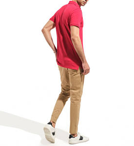 Custom Color Blank 100% Cotton Plain <b>Men</b> Casual Street Style Short <b>Sleeve</b> Knitwear Sweater Breathable Cotton <b>polo</b> <b>shirt</b> - Product Image 3