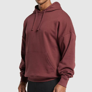 Sweat à capuche en molleton de coton 100% de haute qualité avec logo personnalisé, sweat à capuche surdimensionné pour homme, hiver, créez votre propre design avec service OEM - Product Image 3