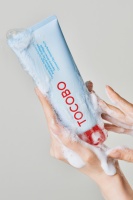 Mousse nettoyante à l'argile de noix de coco TOCOBO, faible irritation, nettoyant quotidien, micro-mousse, élimine l'excès de sébum et les accumulations, hydratante, non desséchante, végane