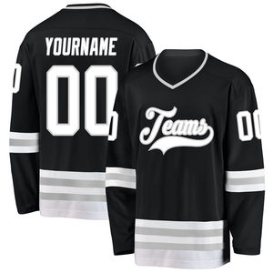 Maillot de hockey sur glace en maille de polyester pour joueurs professionnels sur mesure OEM pour hommes Vente en gros - Product Image 1