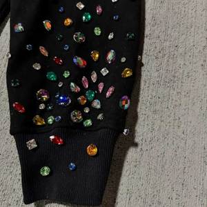 Personalizado para 3D Dtg invierno color sólido hombres polar Streetwear Sudadera con capucha al por mayor personalizado Rhinestone sudaderas con capucha - Product Image 6