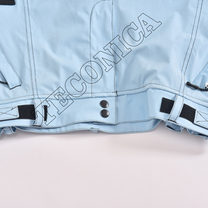 OEM de alta calidad logotipo personalizado calor a prueba de viento impermeable transpirable 100% poliéster Nylon elástico Wiest bolsillos duraderos - Product Image 3