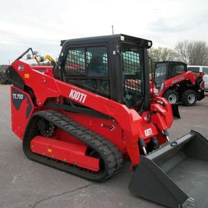 Cargadora de orugas KIOTI SVL 75-2 con motor diésel de alta eficiencia, caja de cambios PLC, bomba hidráulica, 2 años de garantía y cucharón personalizado - Product Image 4