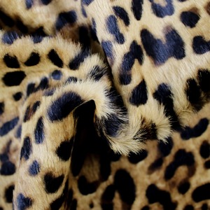 หนังวัวแท้พิมพ์ลายเสือดาวสีน้ำตาลตามสั่ง - Product Image 2