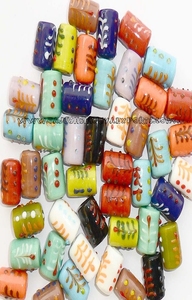 Stock à vendre 8mm cristal au chalumeau rond perles en vrac combinaison de couleurs pour la fabrication de bijoux de mode perles de verre de qualité supérieure - Product Image 5