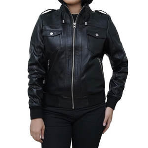 แจ็คเก็ตหนังผู้ชายแบบใหม่ ผลิตตามสั่ง หนังแท้ ดีไซน์ทันสมัย สไตล์ลำลอง ราคาสมเหตุสมผล ขายส่ง - Product Image 6