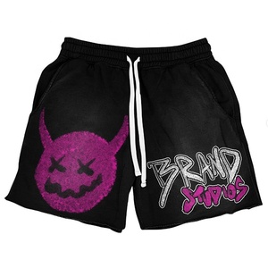 Streetwear d'été flambant neuf personnalisé imprimé numériquement coton respirant grande taille T-Shirt pour hommes ensemble de jogging maillots de bain ensemble court - Product Image 4