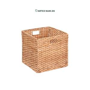Cubes de rangement en rotin tissés à la main pour les projets d'intérieur résidentiels et de bureaux - Product Image 6
