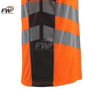 Camisa de Trabajo Reflectante de Alta Visibilidad, Ligera y Transpirable, para Personal de Almacén y Mantenimiento, Camisa Casual de Secado Rápido para Hombre - Product Image 3