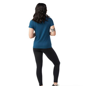 เสื้อยืดคอโบว์ทรงเข้ารูป ยูนิเซ็กซ์ ผ้าฝ้ายแท้ 100% สีพื้น คอกลม แขนสั้น สไตล์ลำลอง สำหรับฤดูร้อน ไซส์พลัส - Product Image 2